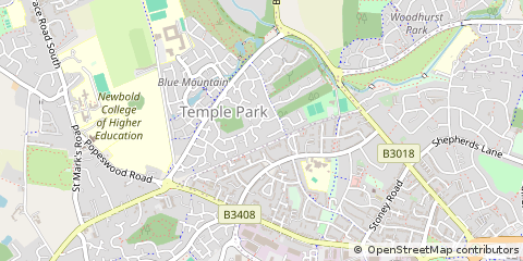 Map of Bracknell, Berkshire