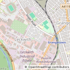 Map of Cardiff