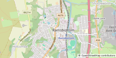 Map of Bury