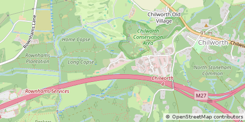 Map of Southampton SO16 7QJ