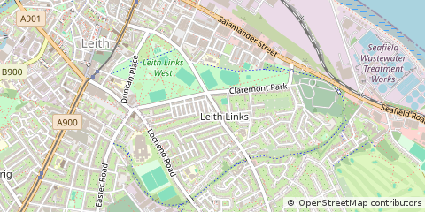 Map of Edinburgh, City of Edinburgh