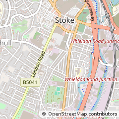 Map of Stoke-on-Trent