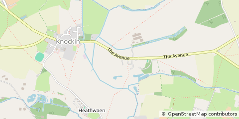 Map of Oswestry, Shropshire