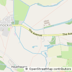 Map of Oswestry, Shropshire