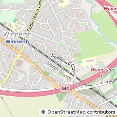 Map of Wokingham
