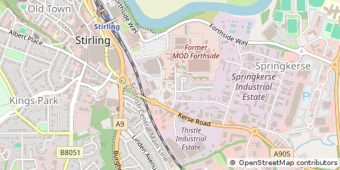 Map of Stirling