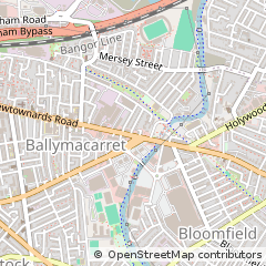 Map of Belfast