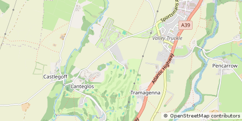 Map of Camelford