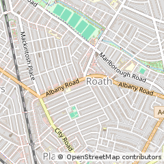Map of Cardiff, Glamorgan