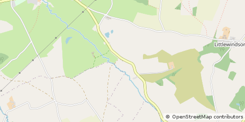 Map of Beaminster, Dorset