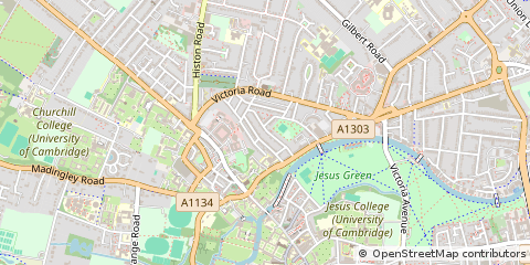 Map of Cambridge