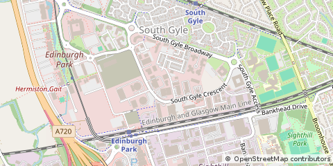 Map of Edinburgh