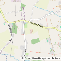 Map of Hassocks, West Sussex