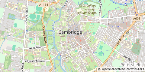 Map of Cambridge