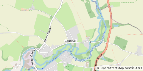 Map of Kidderminster
