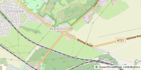Map of Wishaw
