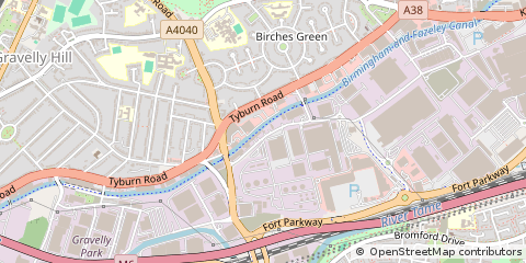 Map of Birmingham