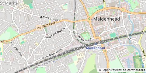Map of Berkshire