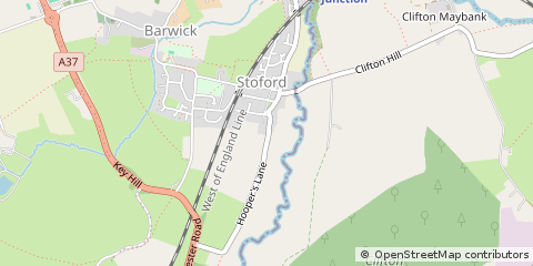 Map of Yeovil, Somerset