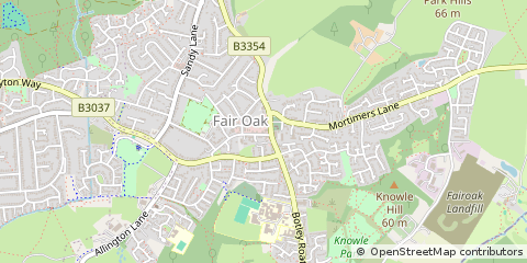 Map of Southampton, Hampshire