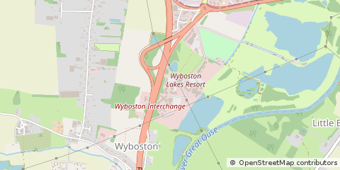Map of Bedford