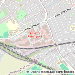 Map of Ruislip, Middlesex