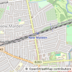 Map of NEW Malden