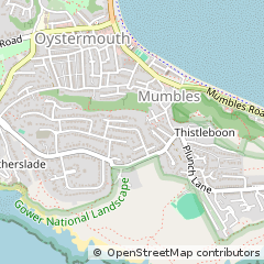 Map of Swansea