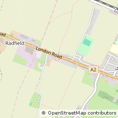 Map of Teynham, Kent