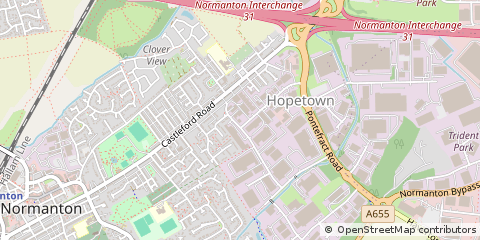 Map of Normanton