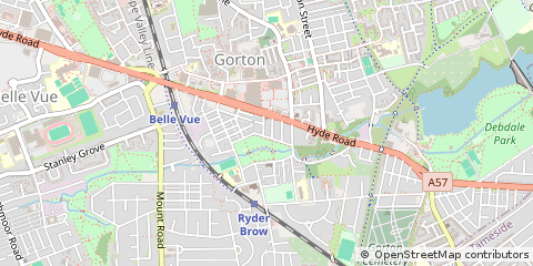Map of Manchester