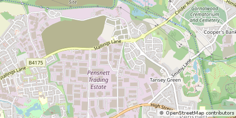 Map of Kingswinford