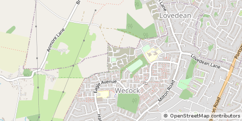 Map of Waterlooville, Hampshire