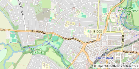 Map of Chelmsford