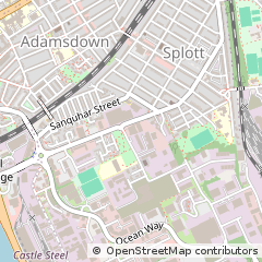 Map of Cardiff