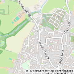 Map of Fareham