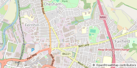 Map of Bury