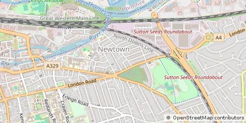 Map of Reading