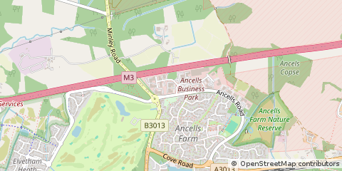 Map of Fleet, Hampshire