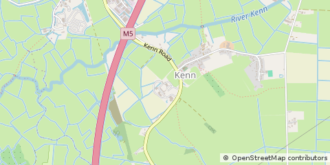 Map of Clevedon, North Somerset