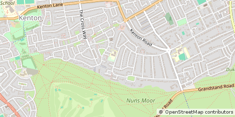 Map of Newcastle Upon Tyne