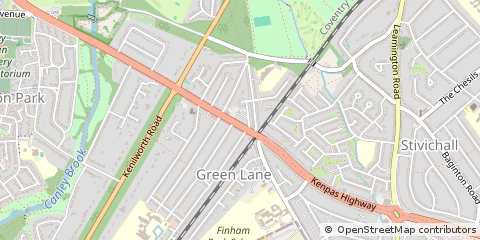 Map of Coventry