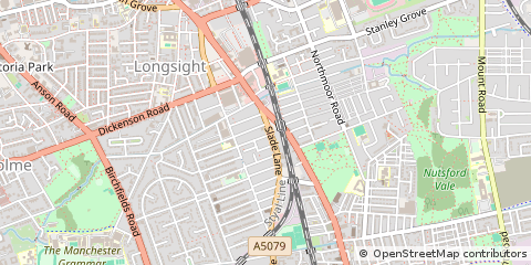 Map of Manchester