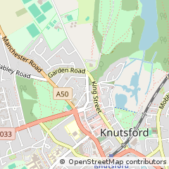Map of Knutsford