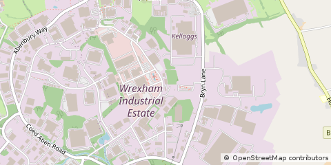 Map of Rhyl