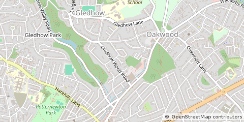 Map of Leeds