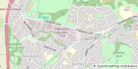 Map of Birmingham