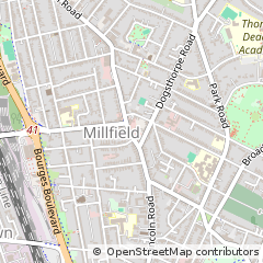 Map of Peterborough