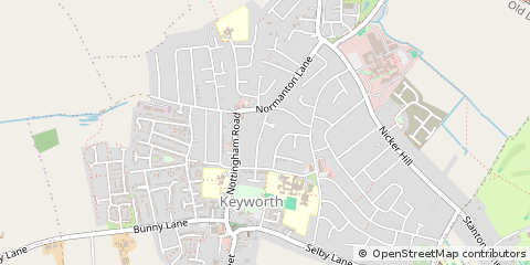 Map of Nottingham