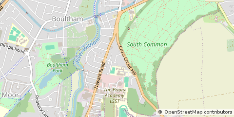 Map of Lincoln